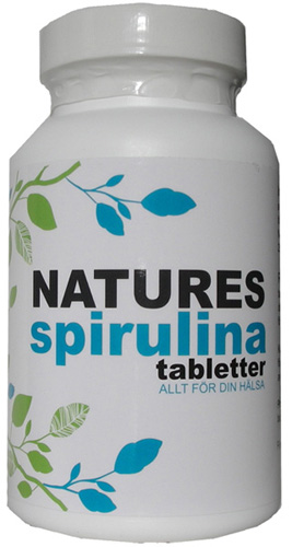Natures spirulina 250tab 500mg