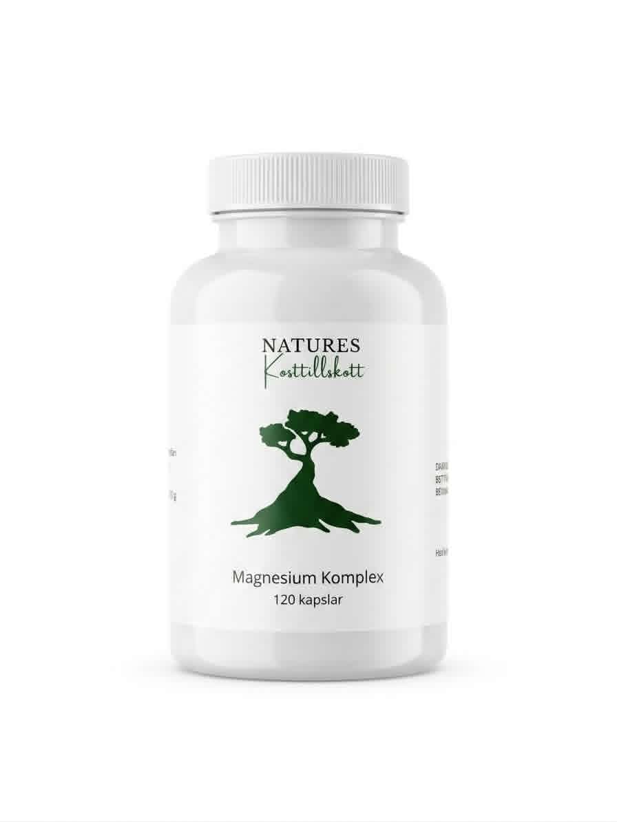 Magnesiumkomplex 120 kapslar