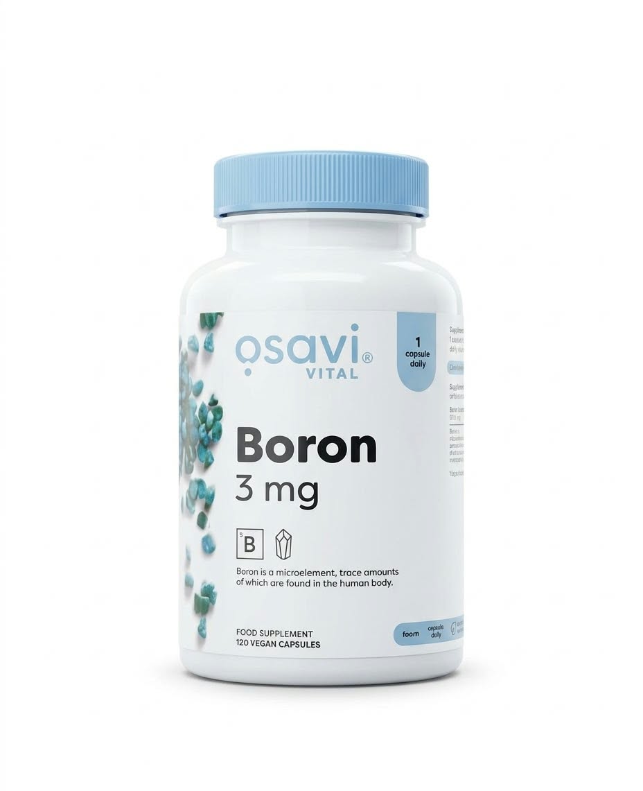 Boron 3 mg, 120 kapslar